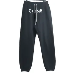 CELINE セリーヌ ロゴ スウェット ジョガーパンツ パンツ ブラック 2Z056670Q L メンズ 中古のサムネイル