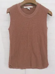 ◇ Khaju× Fruit of the Loom コラボ ワッフル生地 ノースリーブ カットソー ブラウン系 レディース P  【1306100000643】のサムネイル