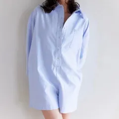 searoomlynn シャツロンパース 2025年最新】searoomlynn oxfordシャツロンパースの人気アイテム