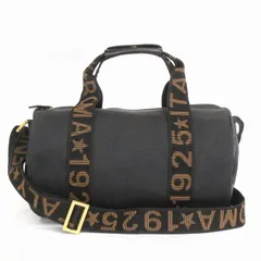 FENDI フェンディ 2way ボストンバッグ ナイロン ロゴライン 超美品/フェンディ ロゴライン ミニボストン 2way ナイロン