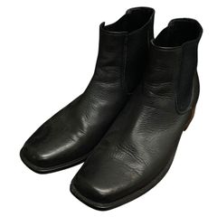 PADRONE パドローネ / STUDIOUS別注 SQUARE SIDE GORE BOOTS/スクエアトゥヒールブーツ