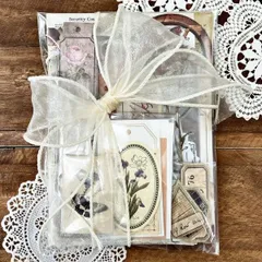 【7】全種違う柄♡ コラージュ素材 紙もの シール 人物素材 おすそ分けセット♬*゜ コラージュ デザインペーパー ヴィンテージペーパー 人物ステッカー ステッカー ジャンクジャーナル トラベラーズノート おすそ分けファイル うさぎ 花ペーパー 手帳タイム