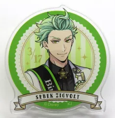 【中古】クリップ セベク・ジグボルト 「ディズニー ツイステッドワンダーランド おめかしバースデー フェア in アニメイト トレーディングアクリルクリップvol.2 おめかしバースデーver.」