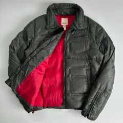 DIESEL ディーゼル グースダウン バイカー パファー ダウン