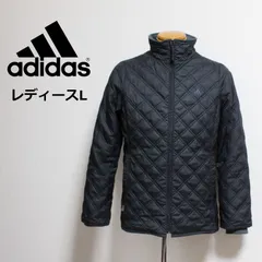 Adidas レディースL 中綿ジャケット キルティング アディダス