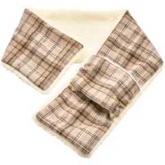 ☆ アイボリー ☆ 通すだけ2wayリバーシブルマフラー マフラー かわいい おしゃれ ネックウォーマー 巻物 リバーシブル 防寒 寒さ対策 首 スヌード 暖かい お洒落 可愛い 秋 冬 通勤 通学 キャンプ ギフト アウトドア ハイキング 散歩