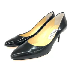 JIMMY CHOO ジミーチュウ  パンプス  ブラック  レザー レディース　240001107647
