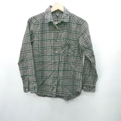 ◇ ◎ ⊇ URBAN RESEARCH DOORS アーバン リサーチ ドアーズ チェック柄 長袖 シャツ サイズF ブラウン系 レディース E  【1410100069446】