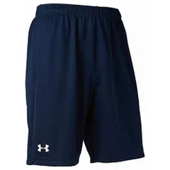 アンダーアーマー(UNDER ARMOUR) チームショーツ ハーフパンツ ユニセックス 1314113-410 ミッドナイトネイビー/ホワイト Lサイズ