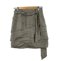 Proportion プロポーション プレーン 春夏 SS スカート ポリエステル/ポリエステル ベージュ レディース XXXXL 3【古着】【中古】【送料無料】