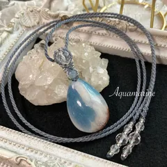 2025年最新】マクラメネックレス アクアマリンの人気アイテム - メルカリ 