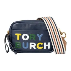 新品 トリーバーチ TORY BURCH ショルダーバッグ ペリー ハイ ネイビー 紺 マルチ