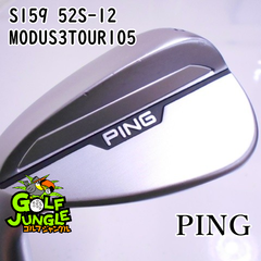 【中古】レフティーウェッジ ピン S159 52S-12 MODUS3TOUR105 S 52 ウエッジ スチールシャフト おすすめ メンズ 左 [7718]