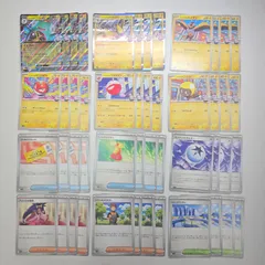 ポケモンカードゲーム ナンジャモのハラバリーex デッキパーツ 48枚セット 4コン