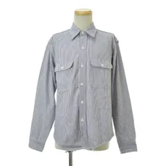 【BIGMAC】80s ヒッコリーストライプワーク長袖シャツ