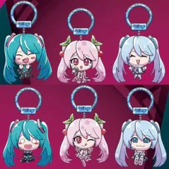未開封8個 初音ミク バックパックハンガーズ キーホルダー 特価! 初音ミク バックパックハンガーズ キーホルダー