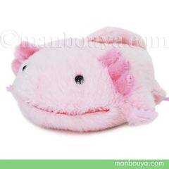 ウーパールーパー ぬいぐるみ 海中散歩 ぽちゃまるS メキシコサラマンダー ピンク 12cm 水族館グッズ