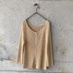 伊太利屋ピッタリジップニット　ラインストーン金具