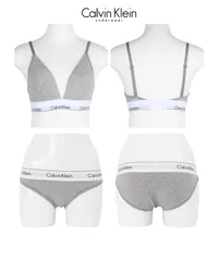 カルバンクライン 上下セット 下着 女性 レディース Calvin Klein ck ブラ ショーツ s m l xl  Tグレーショーツセット 正規品 新品 女性 cklset6