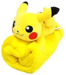 【中古】抱き枕カバー・シーツ [単品] ピカチュウ ぬいぐるみ付きブランケット 「ポケットモンスター」 ポケモンセンター限定