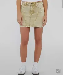 GUESS(ゲス) オリジナル go ウォッシュ デニム ミニスカート