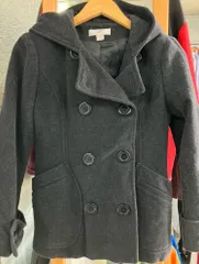 JLO by Jennifer Lopez ダークグレーコート S相当 可愛い US古着 アメリカ古着 Vintage フェード ビンテージ 古着 レディース JLO ジェニファーロペス ジェニロペ jennifer lopes