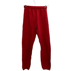 FRUIT OF THE LOOM スウェットパンツ S レッド フルーツオブザルーム ウエストゴム イージーパンツ スポーツ 古着卸 アメリカ仕入 2508-185のサムネイル