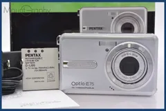 稼働品✨️ PENTAX Optio E OPTIO E75 オールドコンデジ PENTAX Optio E75 / 5.7-17.1mm F2.9-5.2 ペンタックス（22317