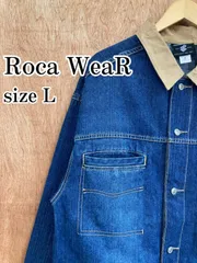 ROCA WEAR HIPHOP B系 カバーオール型 デニムジャケット ROCA WEAR HIPHOP B系 カバーオール型 デニムジャケット - メルカリ