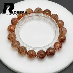 高級 EU製 定価8万円☆ROBEAN・ブラウンルチルクォーツ☆ブレスレット 