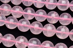 天然石ローズクォーツ 12mm １連（約38cm） パワーストーン 天然石 _R1672-12