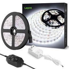 新品 ledテープ 5m 無段階調光 薄型 切断可能 6000k 取付簡単 SMD2835 昼光色 300LED高輝度 ストリップライト 正面発光 間接照明 LEDテープライト 非防水 室内・店内装飾 Lepro ledライト