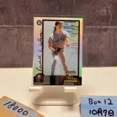 1998 Bowman Chrome Randy Johnson サインカード Seattle Mariners カード