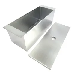IGTテーブル用 0.5ユニットサイズ　ステンレスボックス（IGT収納ボックス）　＆　0.5サイズ天板セットのサムネイル
