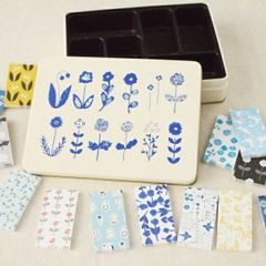 星燈社 クッキー缶に詰め合わせた、包装紙見本帖セット Archive2016-2022
