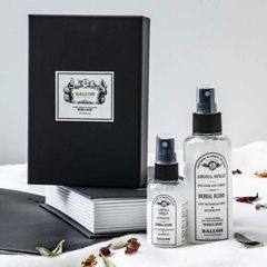 【新品未使用】BALLON バロン ハーバルブレンド -HERBAL BLEND- ギフトセット 抗菌・抗ウイルスアロマスプレー 日本製 マスク用 部屋 ファブリック用 アロマ イオン