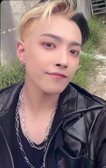 【中古】コレクションカード(男性) ATEEZ/ホンジュン(HONG JOONG)/裏面黒・ホログラム仕様・「BEATROAD × KAURA.WORLD」/CD「THE WORLD EP.1 ： MOVEMENT」BEATROAD特典フォトカード