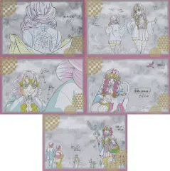 【中古】ポストカード Cセット ポストカードセット 「鬼滅の刃 刀鍛冶の里編×ufotable DINING OP、ED お楽しみくじ」