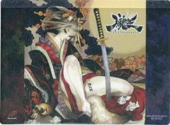 【中古】マウスパッド 紺菊 オリジナルマウスパッド 「PSVitaソフト 朧村正」 古本市場・フルイチオンライン購入特典