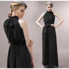 ロングドレス Aライン 演奏会 aライン 結婚式 パーティドレス エレガント 肩出し ドレス 二次会 ワンピース キャバドレス ノースリーブ マキシ丈 ドレスワンピース フリル ゴージャス 大人上品 首元 華やか