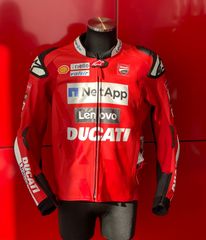 アルパインスターズ製 Ducati レザー ツナギ Lenovo ロゴ入り中古品