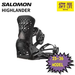 SALOMON HIGHLANDER M サロモン ハイランダー 美品 黒 SALOMON サロモン HIGHLANDER ハイランダー Mサイズ ブラック