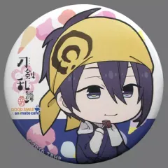 【中古】バッジ・ピンズ(キャラクター) 三日月宗近 「刀剣乱舞-花丸-×GOOD SMILE×animatecafe トレーディング缶バッジ Dグループ」