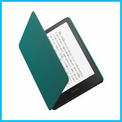 Paperwhiteシグニチャーエディション 第12世代用】純正 Paperwhite・Kindle 植物性レザーカバー 【Kindle (ヒスイ)