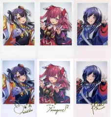 【中古】キャラカード 全6種セット 「バーチャルYouTuber にじさんじ ランダムチェキ風カード」 Ranunculus Welcome Goods