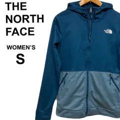 【古着】THE NORTH FACE 　パーカー　フルジップジャケット　ジャージ　ダークグリーン　レディース　S　大きめ　ヨガ　アウトドア　ジム　スポーツ