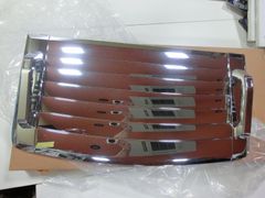 JK24006 【訳アリ品】ri-hu003-70a ボンネット フードベントカバー用 HUMMER ハマーH3 (GMT345系 2006-2010 H18-H22) クローム パーツ メッキトリム ガーニッシュ カバー
