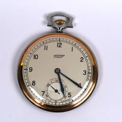 K18 750】TIEMPO 懐中時計 手巻き提時計 - メルカリ