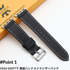 MODIGI アップルウォッチ レザーバンド　本革ベルト AppleWatch9 45バンド アップルウォッチ8ベルト45mm レザー　革 40mm 41mm 42mm 45mm 46mm 49mm Apple Watch 10