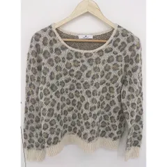◇ Sonny Label サニーレーベル URBAN RESEARCH 豹柄 レオパード 長袖 ニット セーター サイズF ベージュ系 レディース  【中古】 【1203240005753】